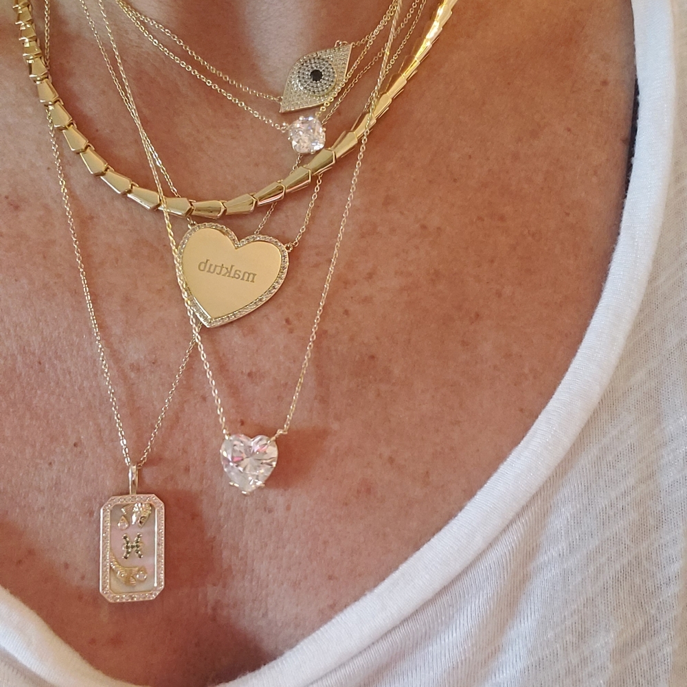 I Love You more necklace (i.e., Heart Pendant Necklace)